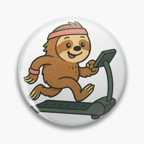Item preview, A sloth sloth on the treadmill designed and sold by 2competent4life.