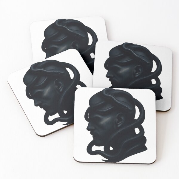 Item preview, Dark Serpent Portrait – Head and Snake Art designed and sold by Nuvijo.