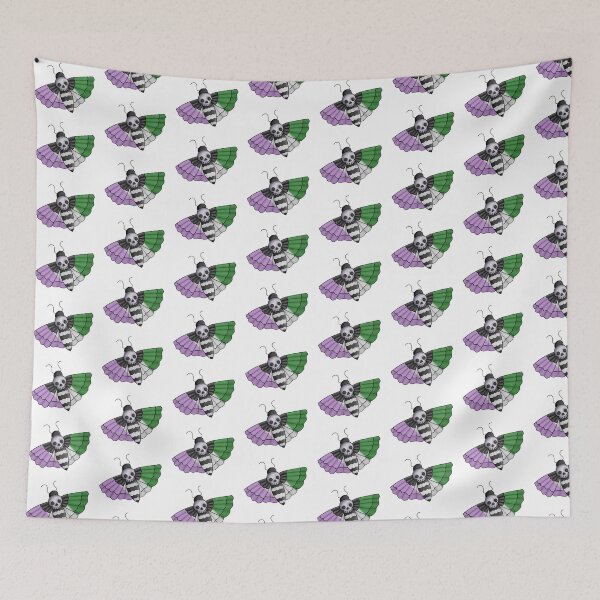 Item preview, Pride Moth: Genderqueer designed and sold by mxminty.