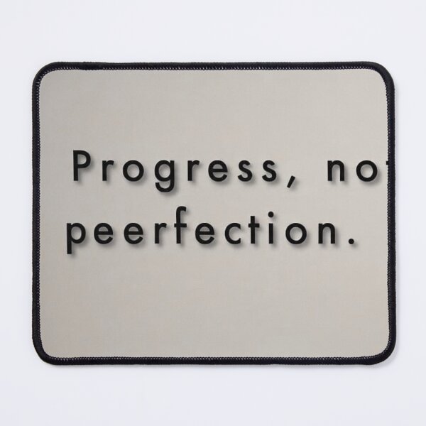 Item preview, Progress, Not Perfection – Motivational Quote Design designed and sold by Digitaljes.