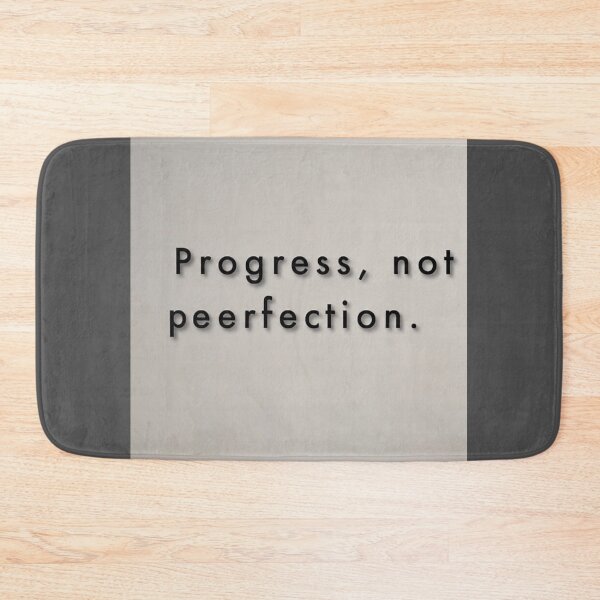 Item preview, Progress, Not Perfection – Motivational Quote Design designed and sold by Digitaljes.