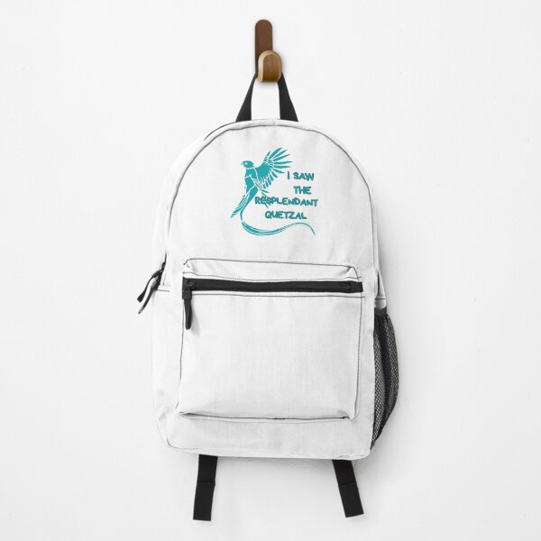 Item preview, I Saw the Resplendant Quetzal in Boquete Panama Tourism Minimalist Blue  designed and sold by Alvaro-Miranda.