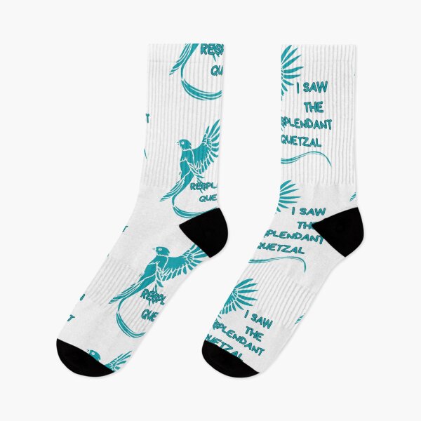 Item preview, I Saw the Resplendant Quetzal in Boquete Panama Tourism Minimalist Blue designed and sold by Alvaro-Miranda.