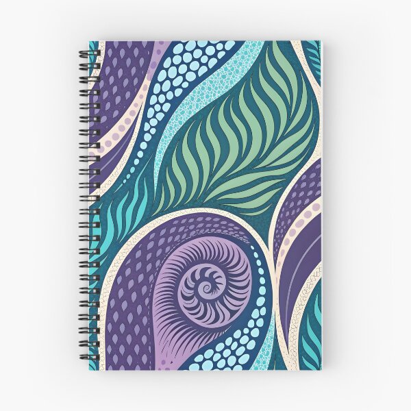 Item preview, Nature stylized leaves pattern designed and sold by trendspatterns.