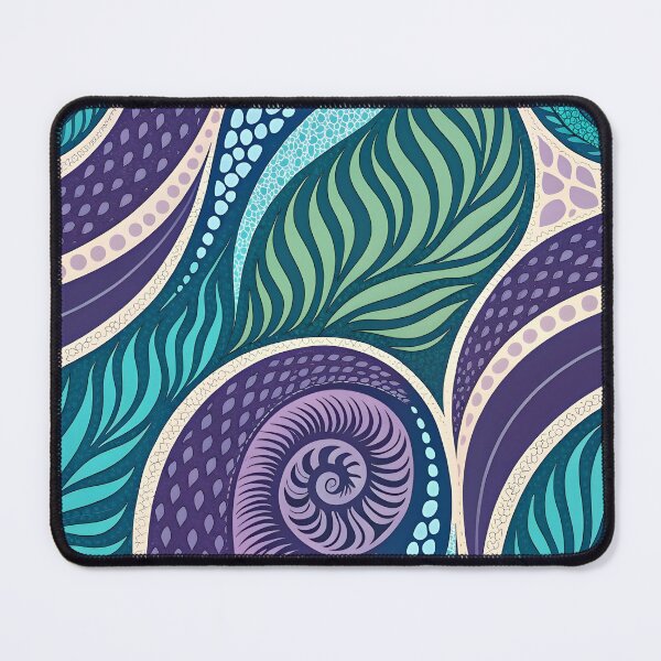 Item preview, Nature stylized leaves pattern designed and sold by trendspatterns.