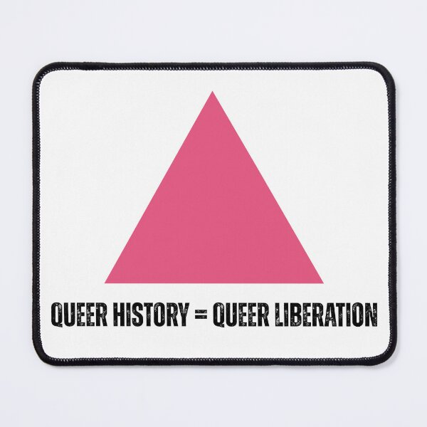 Item preview, Queer History = Queer Liberation (White Background) designed and sold by The Pink Triangle Legacies Project.