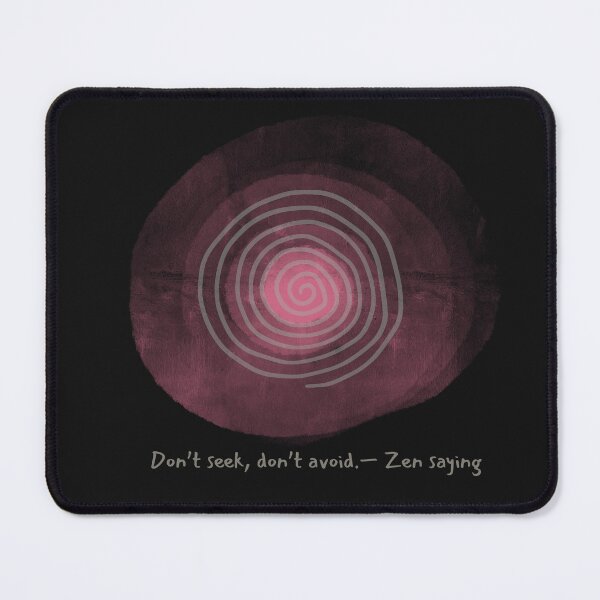 Artikelvorschau, T-Shirt mit Zen-Spruch und Wirbel-Design entworfen und verkauft von XDivineTees.