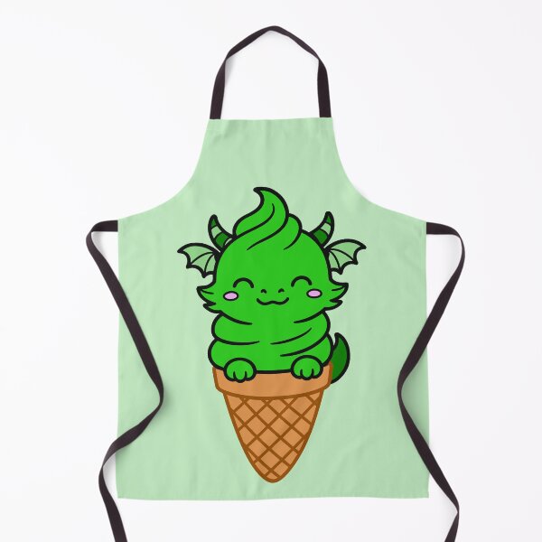 Item preview, Ice Cream Dragon - Green designed and sold by AngelMiette.