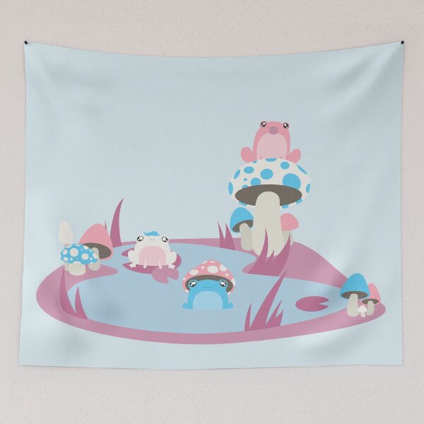 Item preview, Trans Pride Frog Pond designed and sold by SamTheDadFriend.