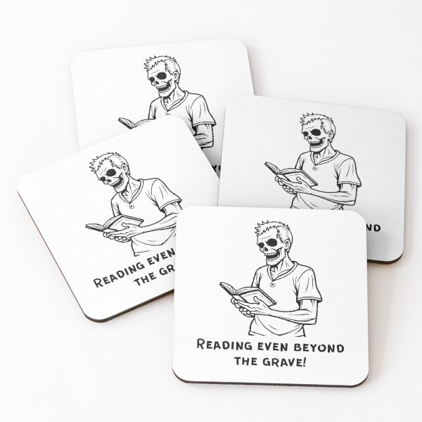 Item preview, Zombie with Book – Reading Beyond Death designed and sold by Philtertuete.
