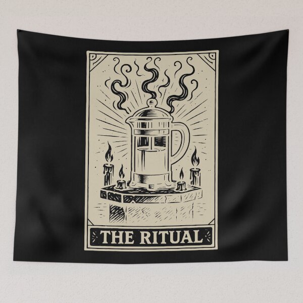 Item preview, The Ritual Tarot – French Press Magic Card designed and sold by BRU Design.