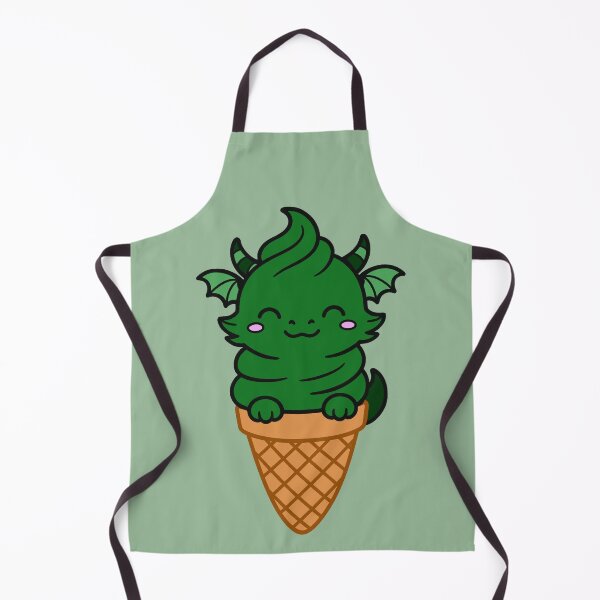 Item preview, Ice Cream Dragon - Dark Green designed and sold by AngelMiette.