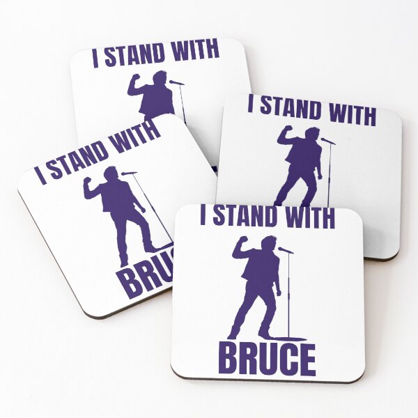 Item preview, I Stand With Bruce – Protest Guitar Tribute Design designed and sold by BlesstB.