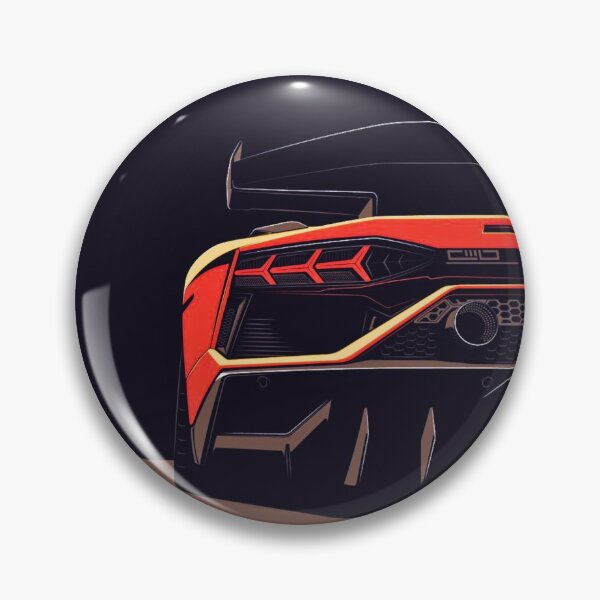 Item preview, Lamborghini Rear View Futuristic Supercar designed and sold by thundergearshop.