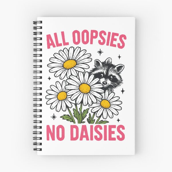 Item preview, All Oopsies, No Daisies – Mischief in Bloom designed and sold by Ginngers.
