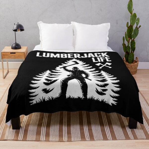 Item preview, Forest Lumberjack Silhouette designed and sold by SignumShop.