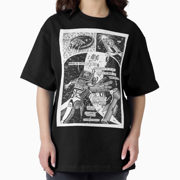 Brainstorm Comix featuring Chester P Hackenbush the Psychedlic Alchemist page 7 Oversized T-Shirt