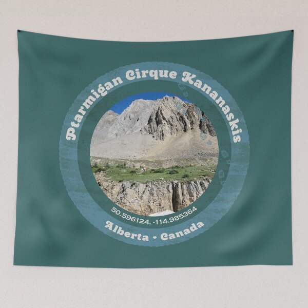 Item preview, Ptarmigan Cirque Kananaskis Country designed and sold by Evilcraft Designs.