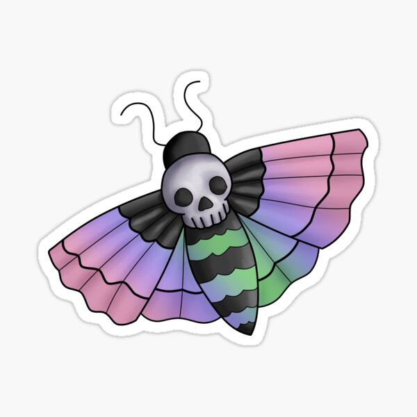 Item preview, Pride Moth: Trigender designed and sold by mxminty.