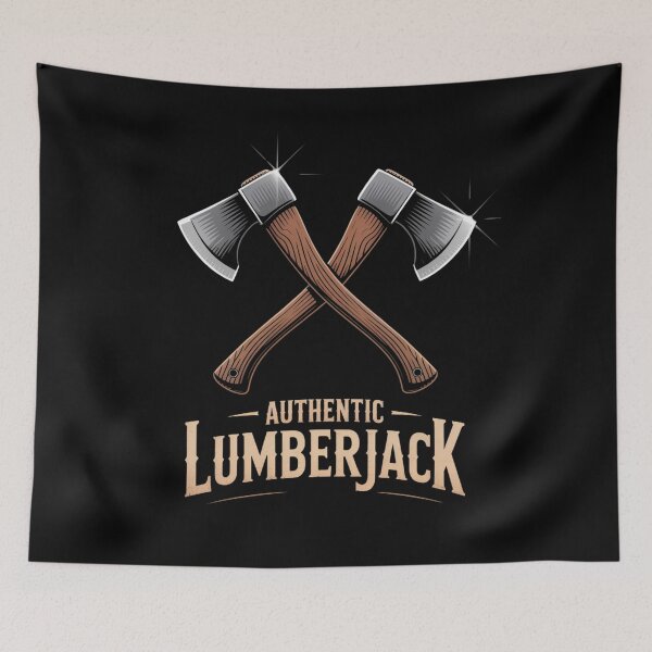 Item preview, Authentic Wood Lumberjack designed and sold by SignumShop.