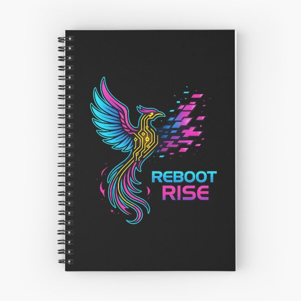 Item preview, Cyber Phoenix Reboot Rise Art designed and sold by MysticArtisan.