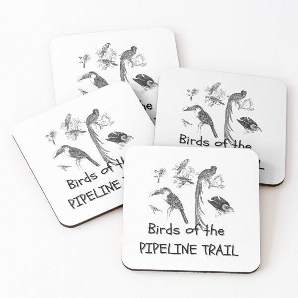 Item preview, Birds of the Pipeline Trail Boquete Panama Tourism Minimalist Blue  designed and sold by Alvaro-Miranda.
