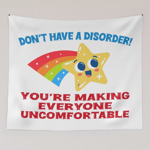 Item preview, Don't Be Chronically Ill Sick Disorder Making Uncomfortable Funny Mental Health Illness Tshirts Pins Magnets Stickers Hoodies Posters Humorous Autoimmune Sarcasm Gifts designed and sold by ChronicillnessT.