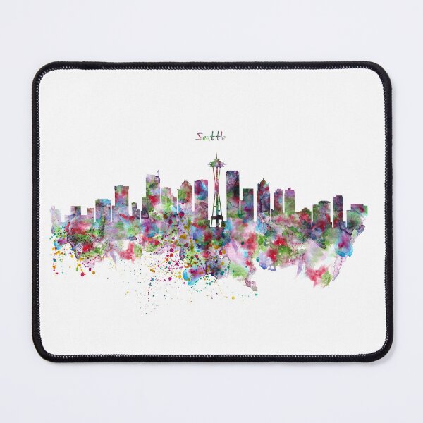 Item preview, Seattle Skyline Vibes designed and sold by caracatita75.