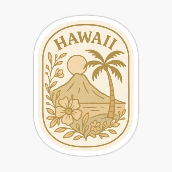 Aperçu de l'œuvre Hawaii créée et vendue par wordworldwide.