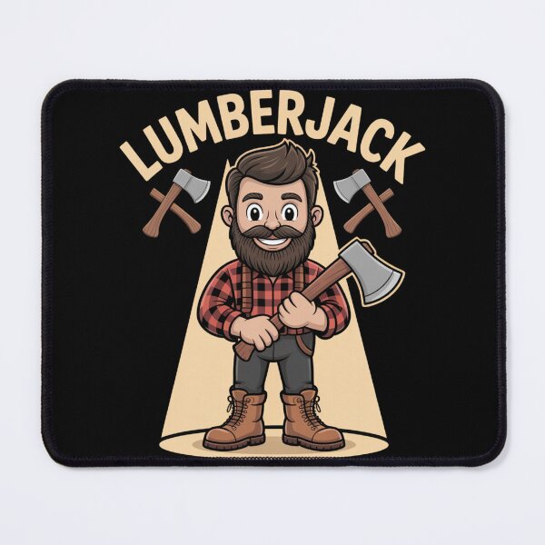 Item preview, Cartoon Lumberjack Fun designed and sold by SignumShop.