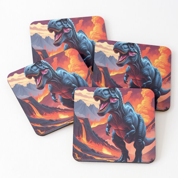 Item preview, Dinosaur Pattern (Tyrannosaurus Rex) designed and sold by PatronesKawai.