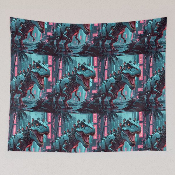Item preview, Dinosaur Pattern (Tyrannosaurus Rex) designed and sold by PatronesKawai.
