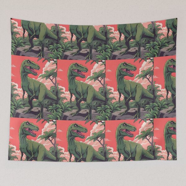 Item preview, Dinosaur Pattern (Tyrannosaurus Rex) designed and sold by PatronesKawai.