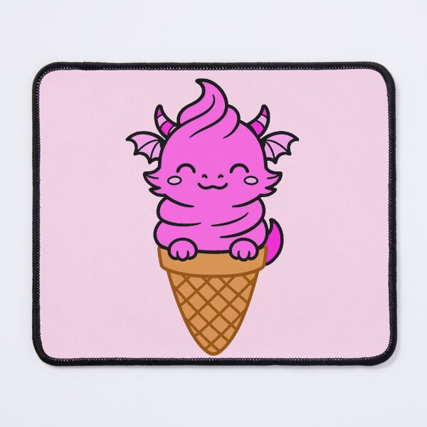 Item preview, Ice Cream Dragon - Pink designed and sold by AngelMiette.