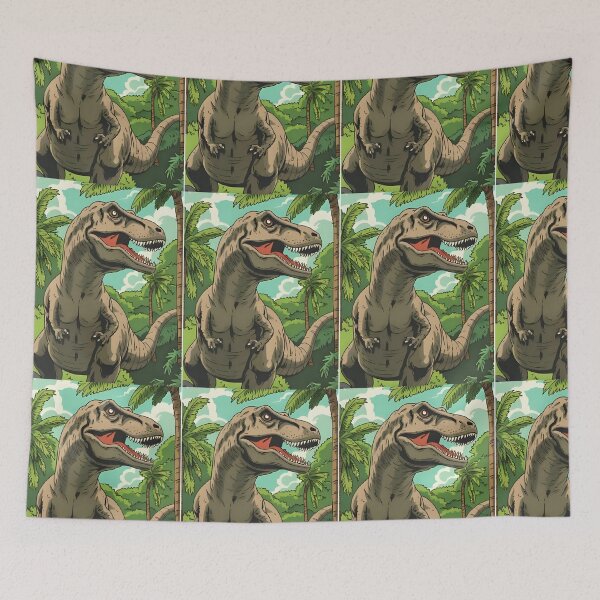 Item preview, Dinosaur Pattern (Tyrannosaurus Rex) designed and sold by PatronesKawai.