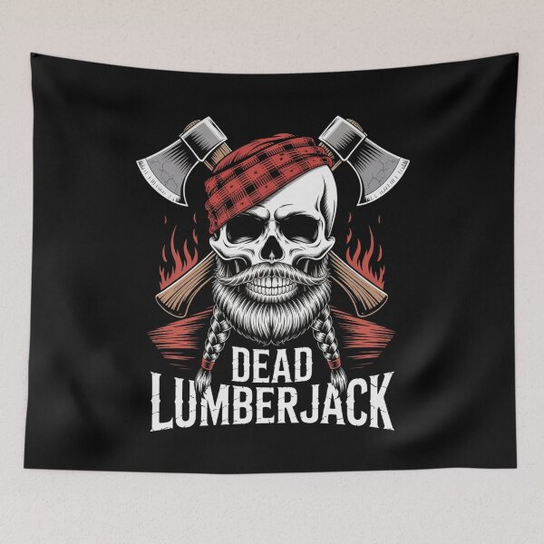 Item preview, Dead Lumberjack Skull designed and sold by SignumShop.