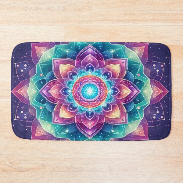 Item preview, Cosmic Chakra Alignment Mandala | Modern Spiritual Sacred Geometry Art 2025 designed and sold by  Ojo de Lilith.