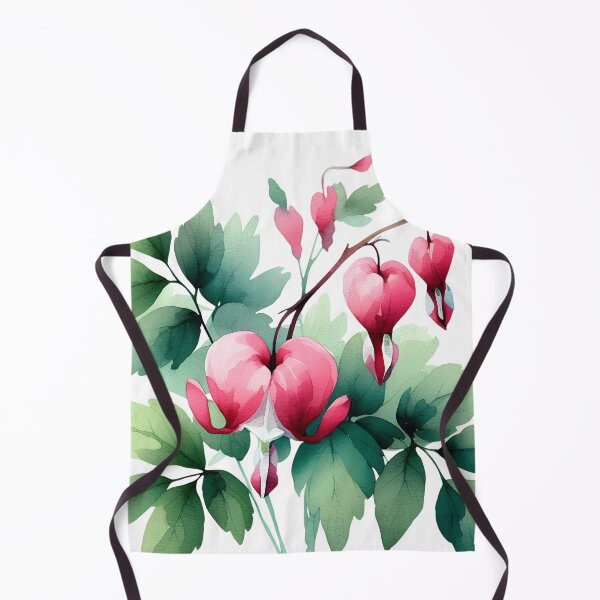 Item preview, Bleeding Heart Flower – Elegant Watercolor Botanical Art designed and sold by MAGICKEY2024.