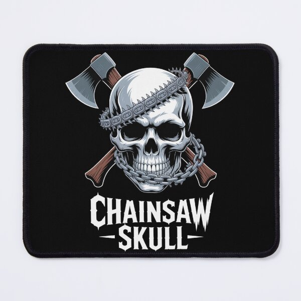 Item preview, Chainsaw Skull Lumberjack designed and sold by SignumShop.