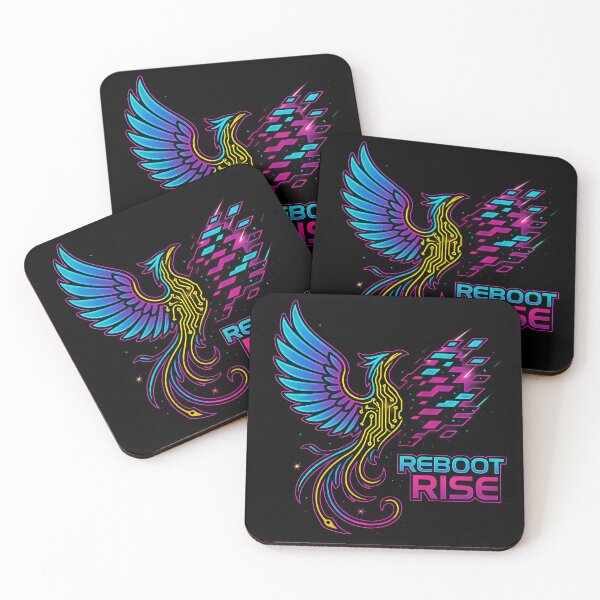 Item preview, Digital Phoenix Rising from Reboot designed and sold by MysticArtisan.