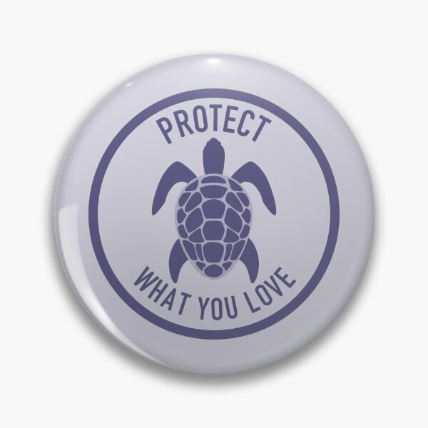Item preview, Protect What You Love Turtle Lavender Purple designed and sold by Saltycurrent1.