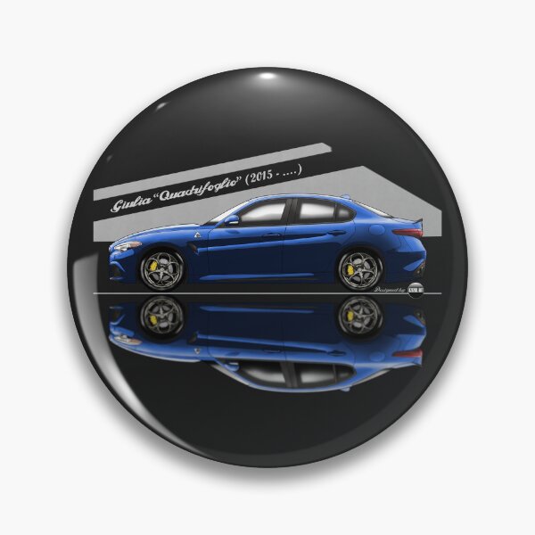 Artikelvorschau, Giulia Quadrifoglio (Blue Montecarlo) – Moderne Kraft, reine Seele entworfen und verkauft von Azaziel.