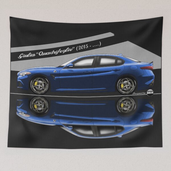 Item preview, Giulia Quadrifoglio (Blue Montecarlo) – Modern Power, Pure Soul designed and sold by Azaziel.