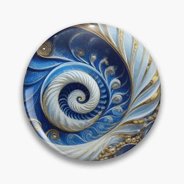 Item preview, Colorful Abstract Fibonacci Art 107 designed and sold by Vicky Brago-Mitchell®.