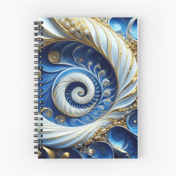 Item preview, Colorful Abstract Fibonacci Art 107 designed and sold by Vicky Brago-Mitchell®.