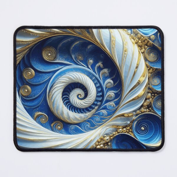 Item preview, Colorful Abstract Fibonacci Art 107 designed and sold by Vicky Brago-Mitchell®.