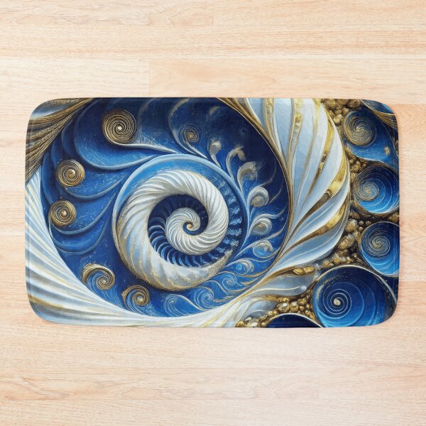 Item preview, Colorful Abstract Fibonacci Art 107 designed and sold by Vicky Brago-Mitchell®.