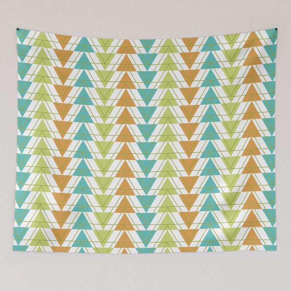 Item preview, Japanese Uroko Pattern - Modern Triangle Series designed and sold by ideakokodesign.