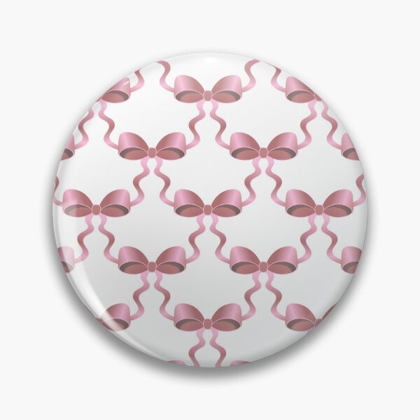 Item preview, Pink Cute Bows Pattern designed and sold by Lindsay Marie Patterns.