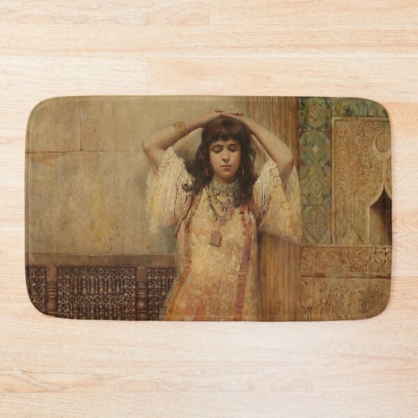 Item preview, Girl in a Courtyard, Algiers by Philippe Pavy designed and sold by AnimaliaStar.